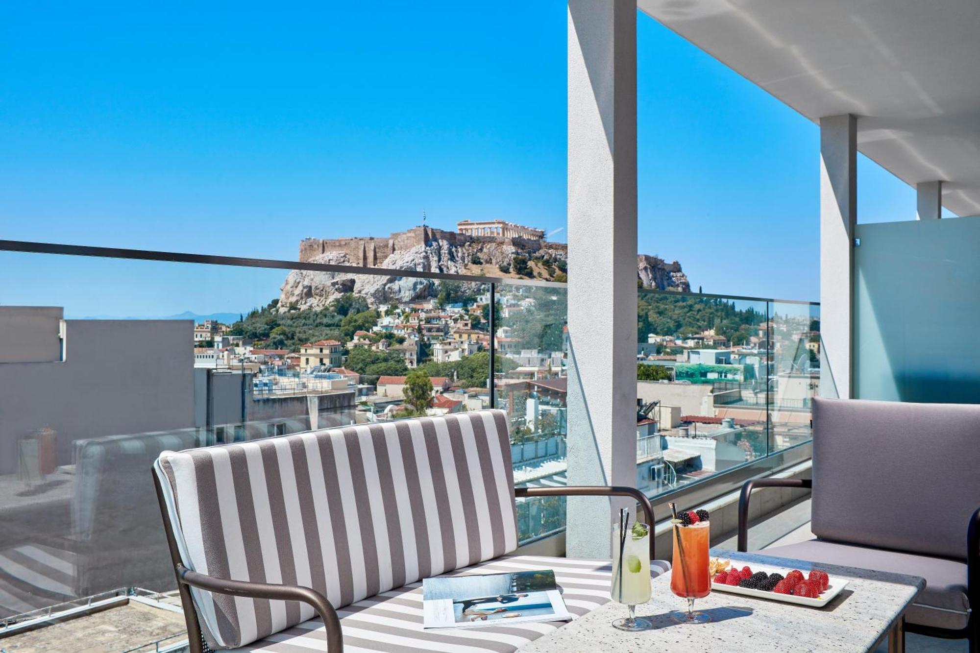 Deluxe Double Room with Acropolis View